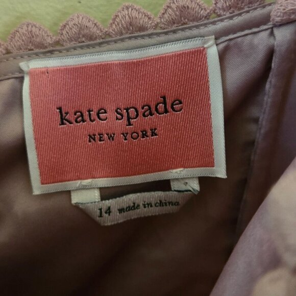 Kate Spade NWT Floral Lace Fit And Flare Free Midi Size 14 - Picture 7 of 10